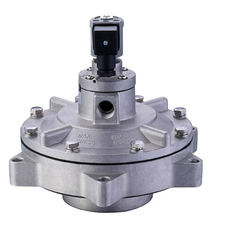 Dvojitý membránový ventil pro solenoid